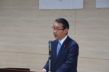 上砂川町奥山町長