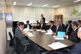 北海道河川環境整備促進協議会中央要望