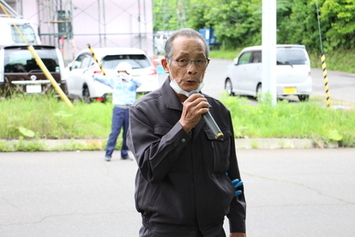 北川組合長の挨拶