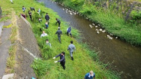 第49回パンケ歌志内川河川清掃