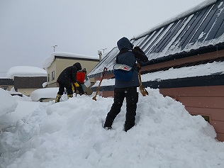 除雪ボランティア